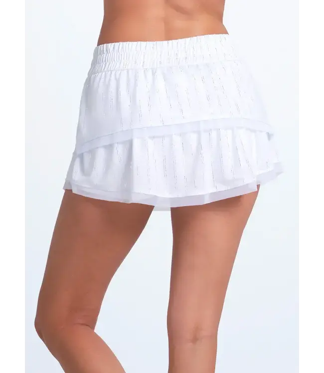 Lucky In Love Distress Pin Skirt W's