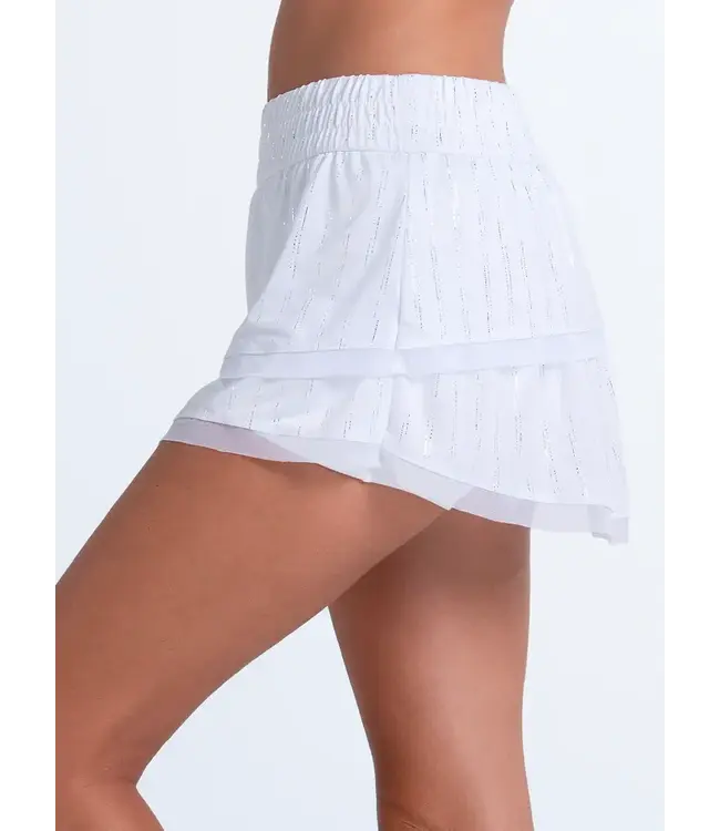 Lucky In Love Distress Pin Skirt W's