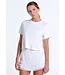 Lucky In Love Distress Pin Skirt W's