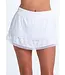 Lucky In Love Distress Pin Skirt W's