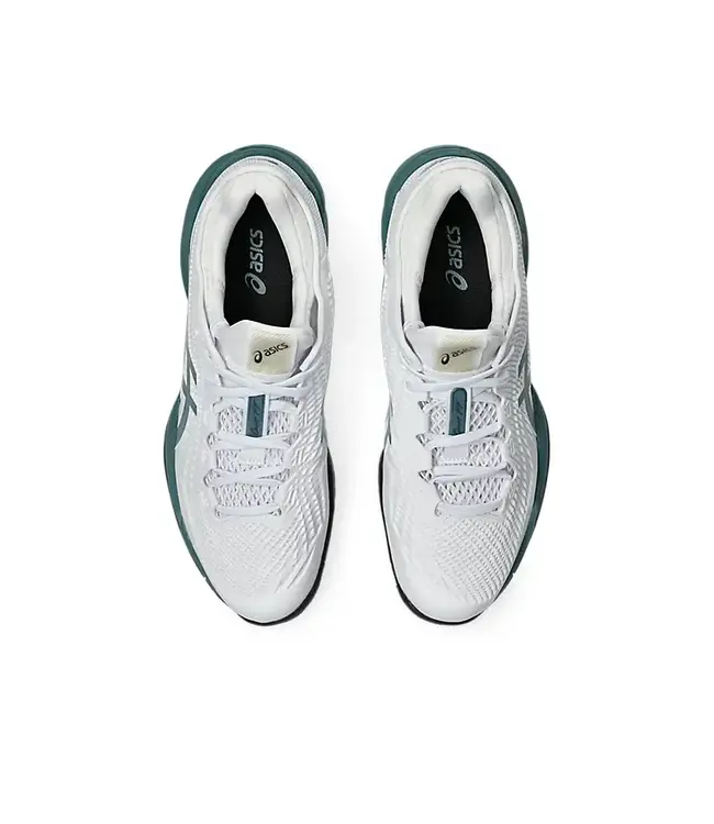ASICS AMERICA Court FF 3 White/Foggy Teal M's