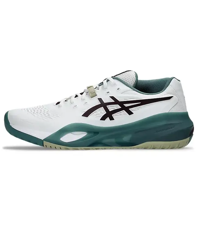 ASICS AMERICA Gel Resolution X White/Dark Aubergine M's
