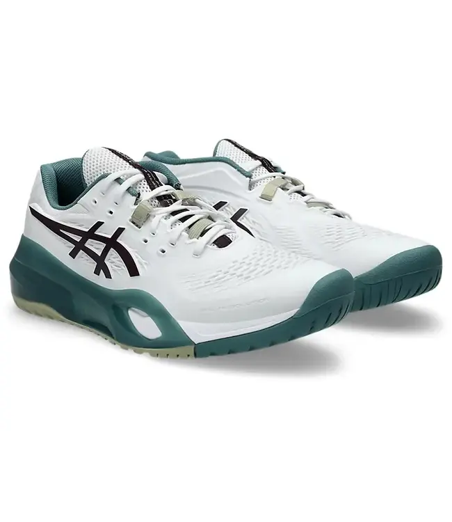 ASICS AMERICA Gel Resolution X White/Dark Aubergine M's