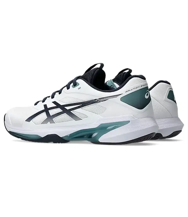ASICS AMERICA Solution Speed FF 4 White/Midnight M's