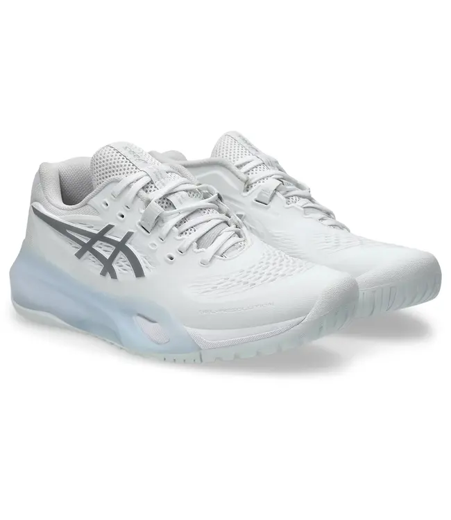 ASICS AMERICA Gel Resolution X White/Pure Silver W's