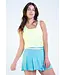 Lucky In Love Squared Up Tank Lemon Frost W's