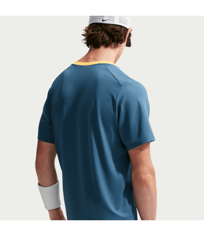 Nike NikeCourt Advantage Dri-FIT Top New Slate/Laser Orange M's