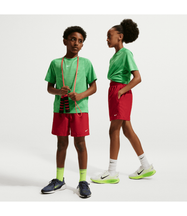 Nike Multi Big Kids' Dri-FIT Shorts Tough Red