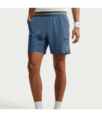 Nike NikeCourt Advantage Dri-FIT 6" Shorts New Slate/Laser Orange M's