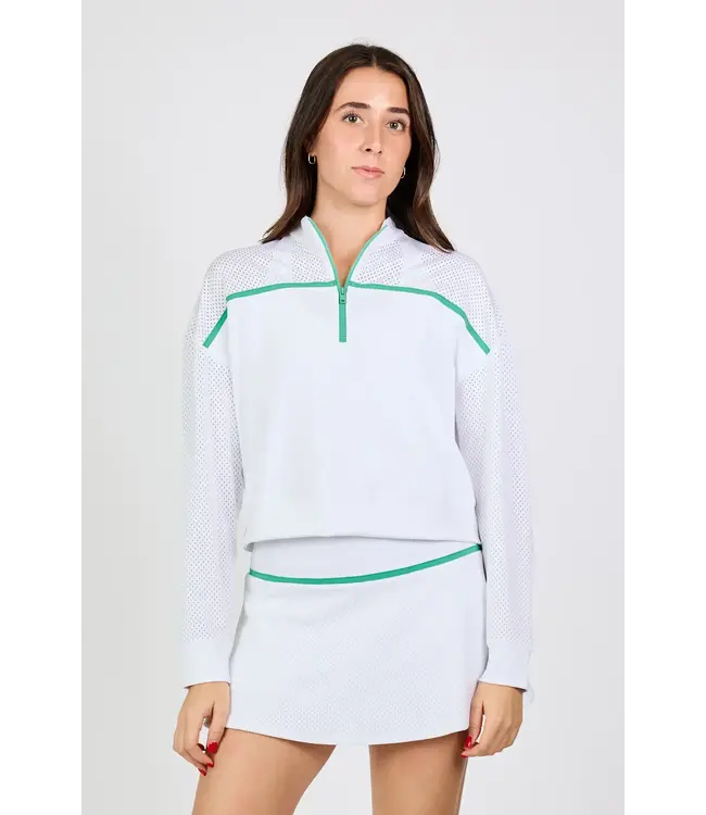 Sofibella Alpine Story Pullover White W's