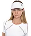 Lucky In Love Lucky Logo Stretch Visor White