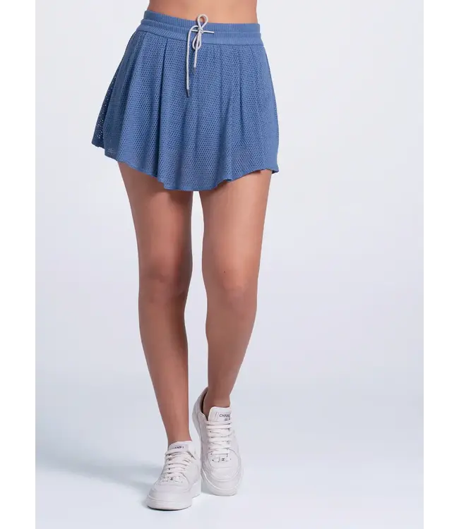 Lucky In Love High Waist Lucky Break Skirt Steel Blue W's