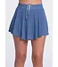 Lucky In Love High Waist Lucky Break Skirt Steel Blue W's