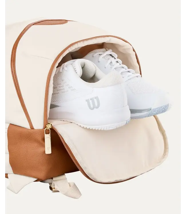 Wilson RF Lawn Collection Tennis Backpack Cream