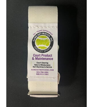 Game-Set-Match GSM Deluxe ACS Adjustable Polyester Center Strap