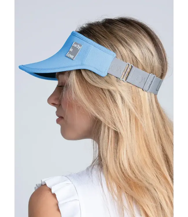 Lucky In Love Lucky Logo Stretch Visor BSET
