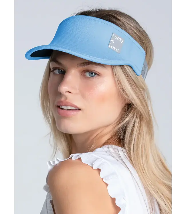 Lucky In Love Lucky Logo Stretch Visor BSET