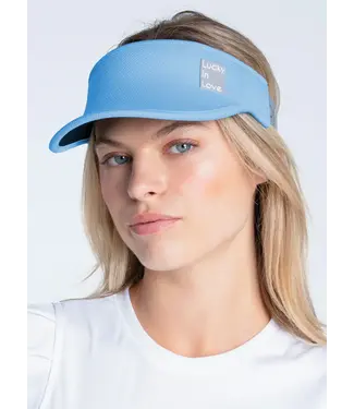 Lucky In Love Lucky Logo Stretch Visor BSET