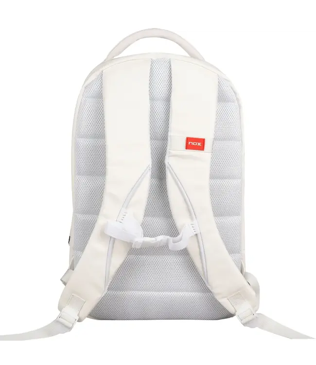 NOX PRO Series Padel Backpack White