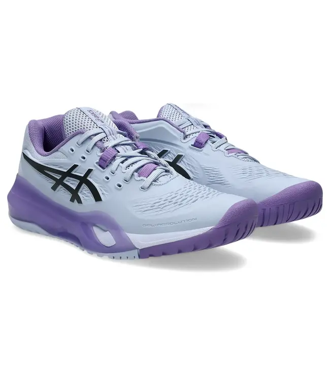 ASICS AMERICA Gel Resolution X Night Energy Blue Fade/Gunmetal W's