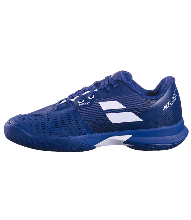 Babolat Jet Mach 4 AC Wide Dark Blue/White M's