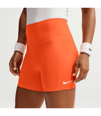 Nike NikeCourt Dri-FIT Tennis Shorts with Pockets Brilliant Orange W's