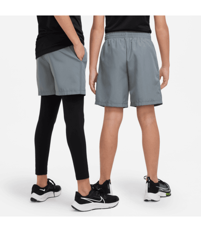 Nike Multi Big Kids' Dri-FIT Shorts Smoke Grey