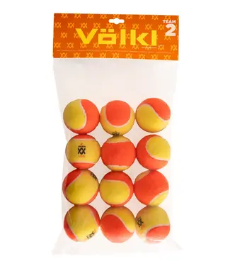 Volkl Team Ball 2 (Yellow / Orange) 12 Pack Bag