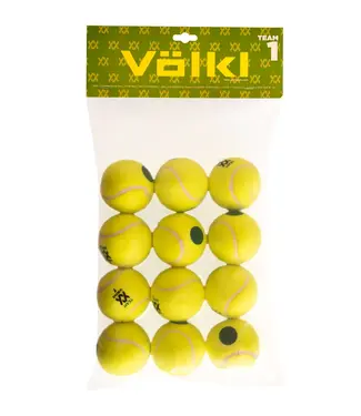 Volkl Team Ball 1 (Yellow/Green) 12 Pack Bag