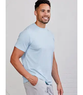 Tasc Carrollton Tee Cloud Heather M's