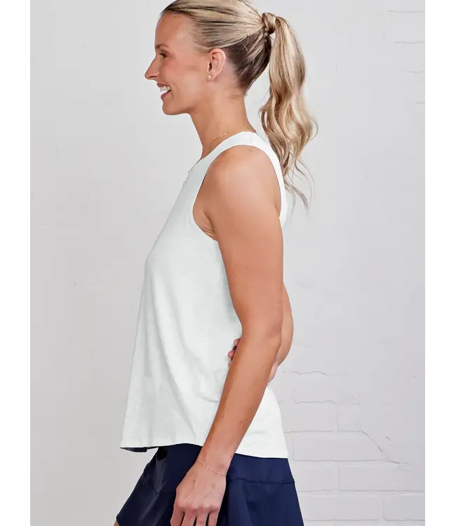 Tasc NOLA Tank 2.0 White W's