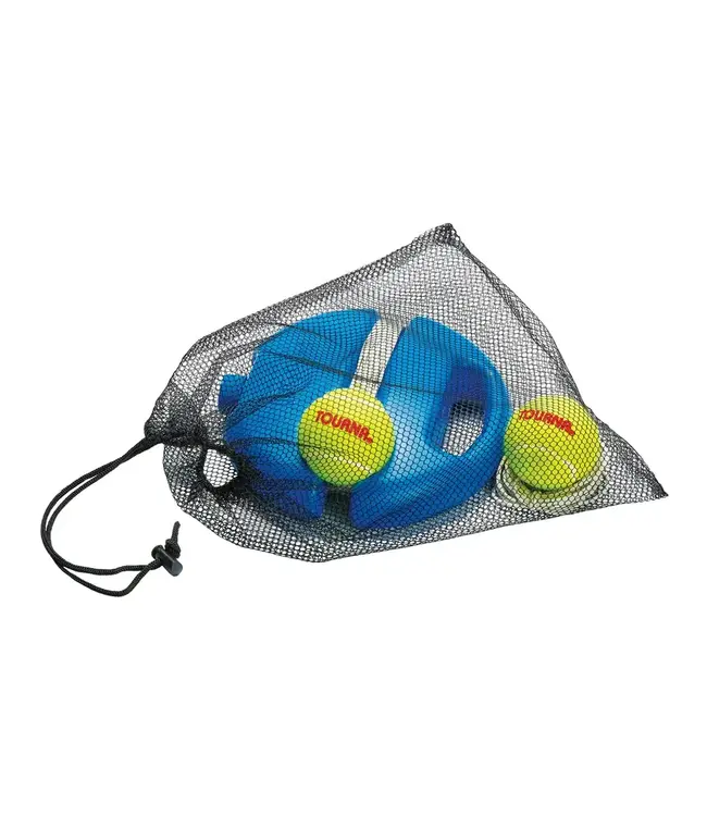 Tourna FILL-n-DRILL Tennis Trainer with extra ball and string