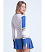 Lucky In Love Bold Statement Long Sleeve White W's