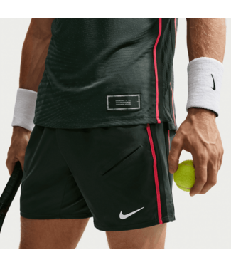 Nike NikeCourt Slam Dri-FIT Shorts Black Spruce/White M's