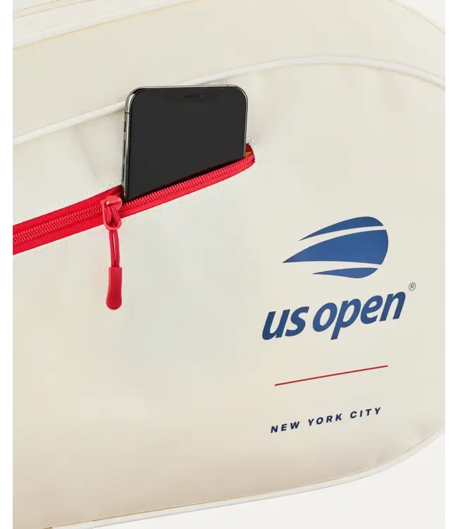 Wilson US Open 2026 Team Racket Bag 3 White