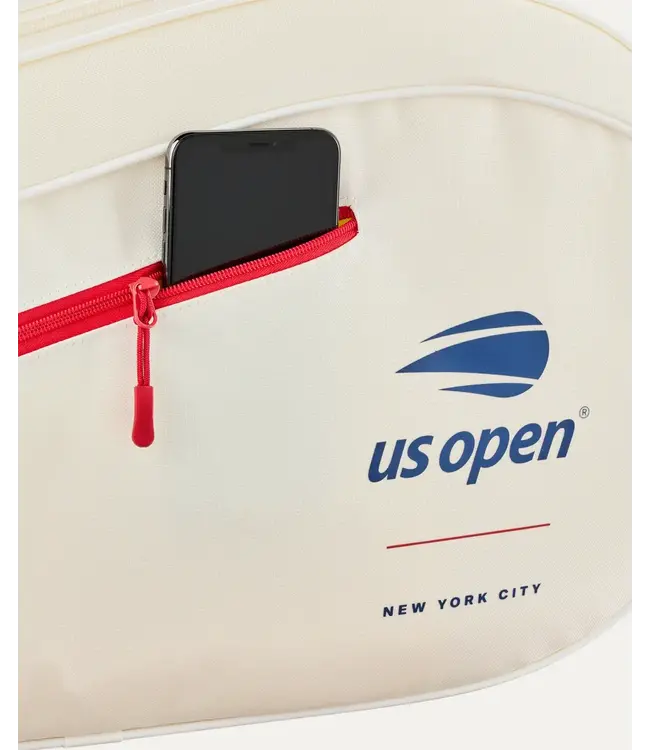 Wilson US Open 2026 Team Racket Bag 6 White