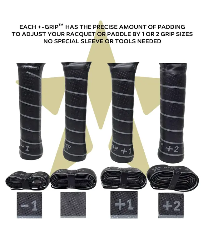 Master Athletics Size Adjusting Replacement Grip White
