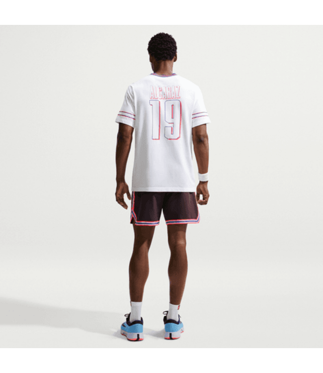 Nike NikeCourt Slam Dri-FIT Shorts Burgundy Ash/Bright Crimson M's