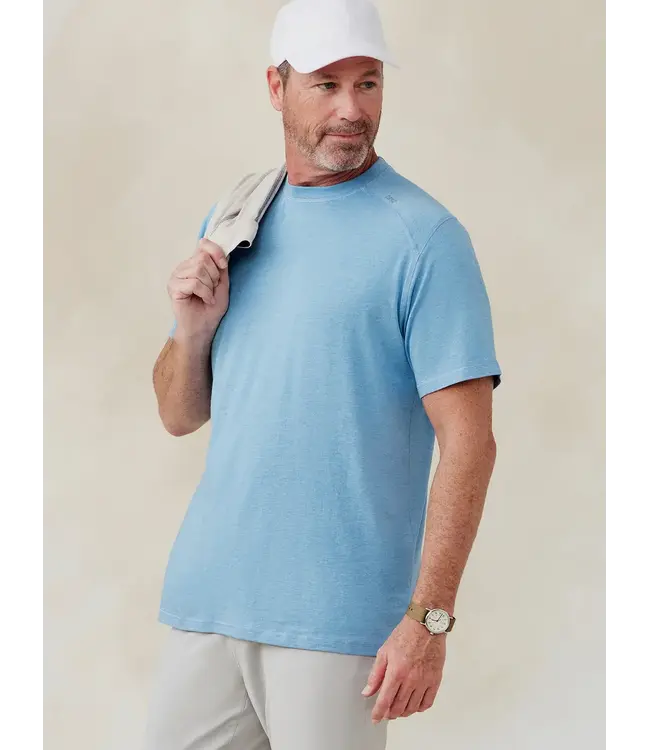 Tasc Carrollton Fitness T-Shirt Skylight Heather M's