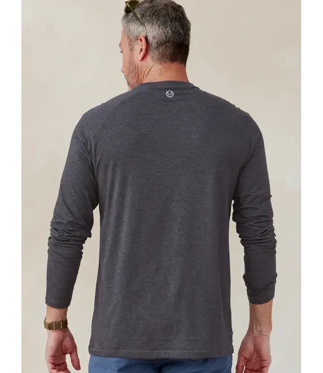 Tasc Carrollton Long Sleeve Fitness T-Shirt Cinder M's