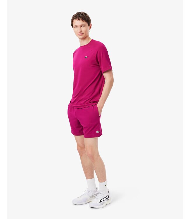 Lacoste Regular Fit Ultra Dry Sport Shorts Rose Fushia M's