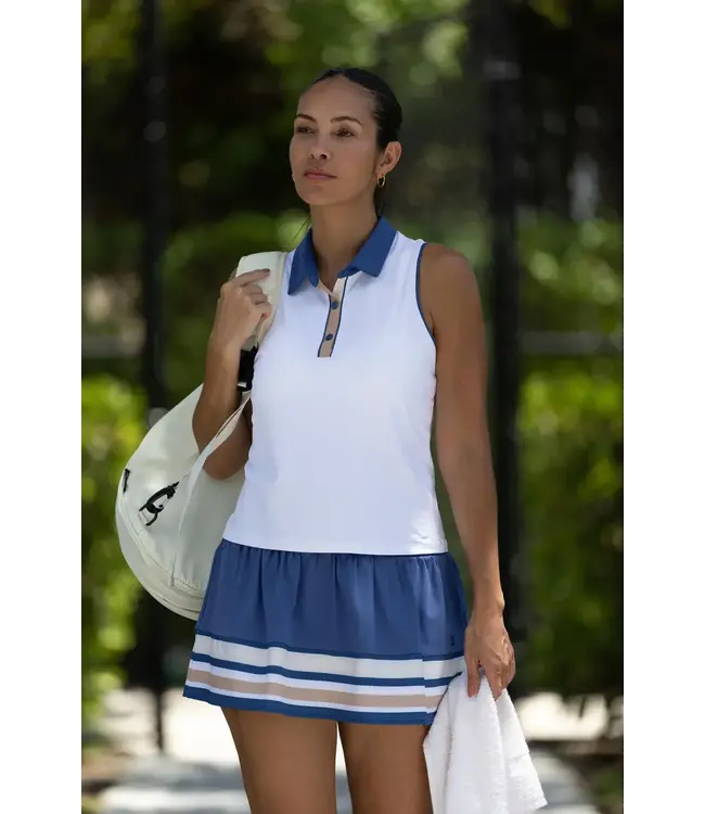 Sofibella Sleeveless Polo Quiet Force W's