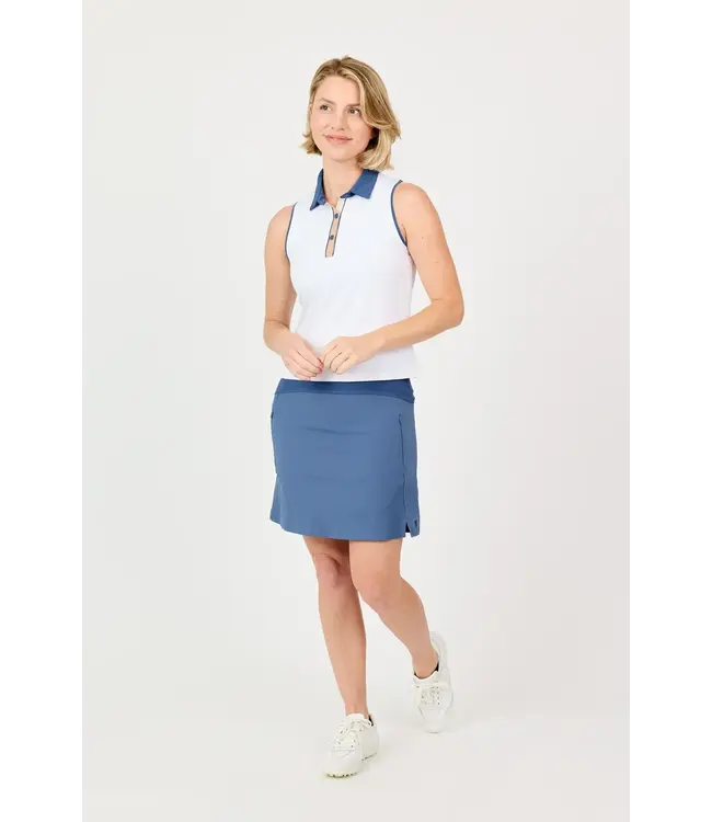 Sofibella Sleeveless Polo Quiet Force W's