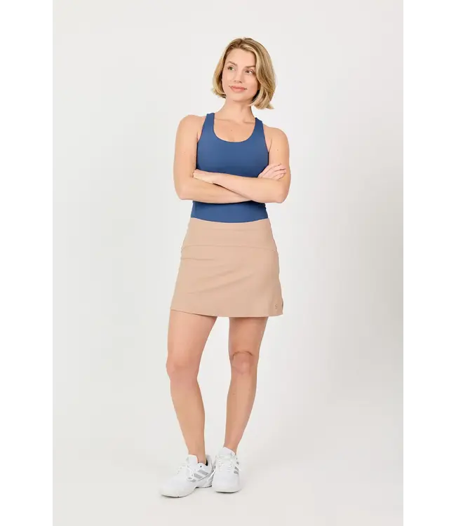 Sofibella 14" Skort Quiet Force Mocha W's