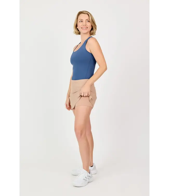 Sofibella 14" Skort Quiet Force Mocha W's