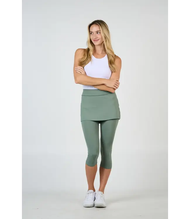 Sofibella Abaza Skort Staples Army W's