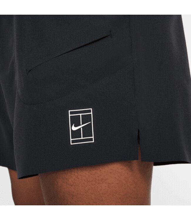 Nike NikeCourt Advantage Dri-FIT 6" Tennis Shorts Black M's