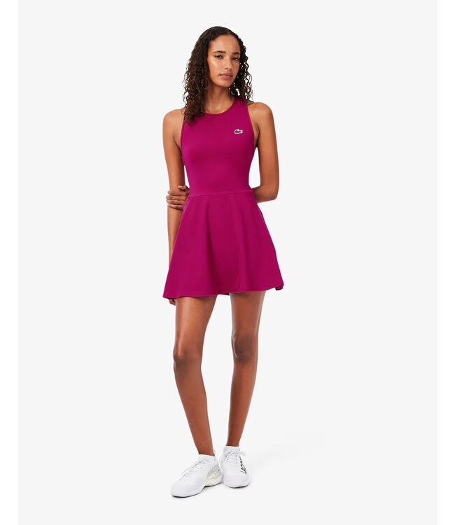 Lacoste Ultra Dry Sport Dress Fushia Pink W's