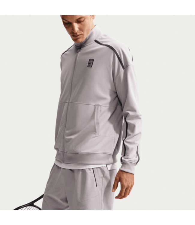Nike NikeCourt Heritage Tennis Jacket Silver Lilac M's