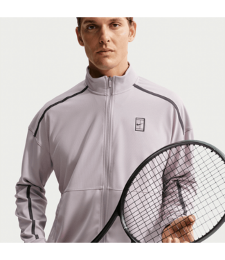 Nike NikeCourt Heritage Tennis Jacket Silver Lilac M's